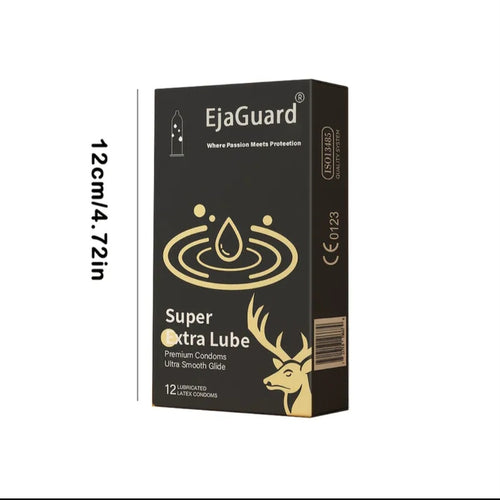 12 bucăți Prezervative din Latex Natural|GlamStore